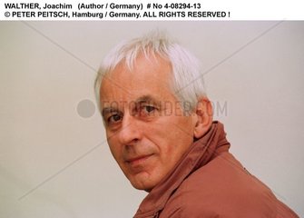 WALTHER  Joachim - Portrait des Schriftstellers