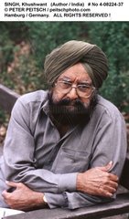 SINGH  Khushwant - Portrait des Schriftstellers