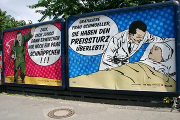 Berlin - Werbeplakat zum Thema Konsum/Kaufen