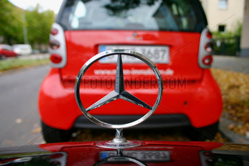 Mercedes-Benz Stern und Smart