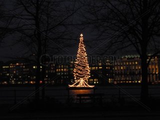 Weihnachtliche Hamburg City