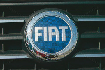 Nahaufnahme eine FIAT Logo