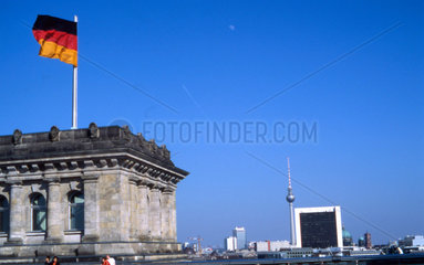 Blick aus dem Reichstagkuppel