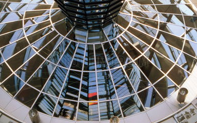 Blick aus dem Reichstagskuppel