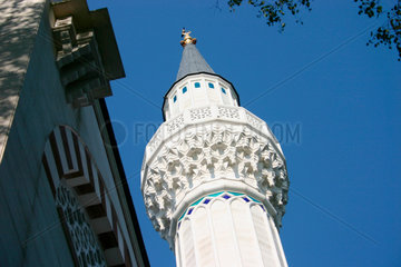 Berlin - Minarett der Sehitlik Moschee