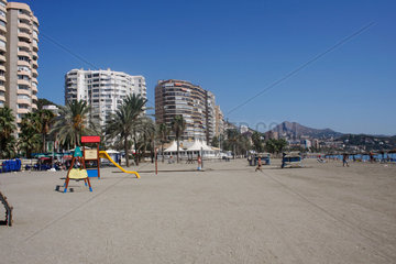 Strand im Malagueta