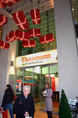 Weihnachtseinkauf bei Dussmann