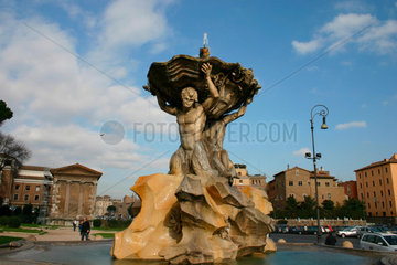Fontana dei Tritoni in Rom
