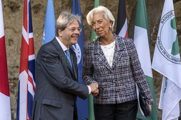 Gentiloni + Lagarde