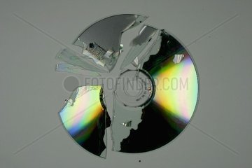 Zerbrochene CD