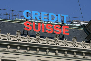 Credit Suisse Haupstsitz in Zuerich  Paradeplatz.