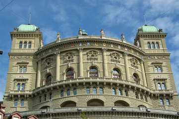 Das Bundeshaus in Bern