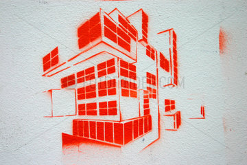 Architektur Graffiti