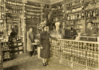 Lebensmittelladen  Spanien  1926