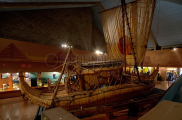 Die RA II im Kontiki Museum in Oslo  Norwegen.