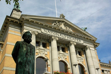 Das Nationaltheater in Oslo.