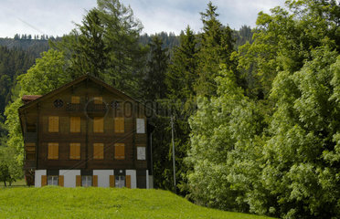 Ferienhaus im Berner Oberland  Schweiz.