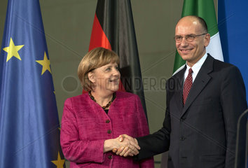 Merkel + Letta