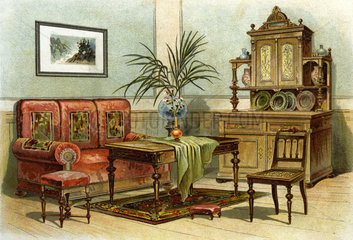Wohnzimmer  1899
