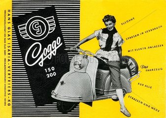 Goggo Motorroller  um 1955