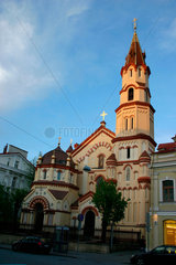 Vilnius. orthodoxe Kirche des Heilige Michael