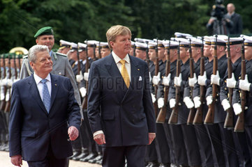 Gauck + Willem-Alexander