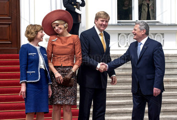 Schadt + Maxima + Willem-Alexander + Gauck