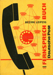 DDR Telefonbuch  Bezirk Leipzig  1978
