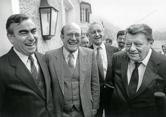 Franz Josef Strauss  Klausurtagung Kreuth  1988