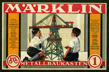 alter Maerklin Metallbaukasten  um 1934