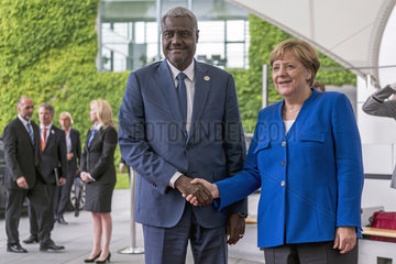 Moussa Faki + Merkel