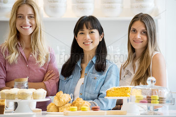 Bakery owners  portrait