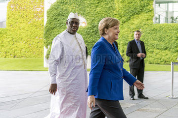Macky Sall + Merkel