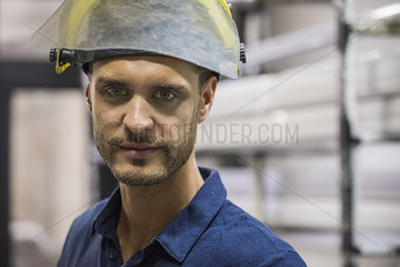 Factory worker  portrait