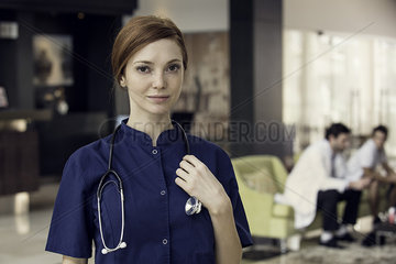 Healthcare professional  portrait