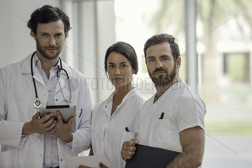 Healthcare professionals  portrait