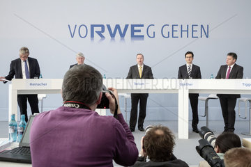 RWE AG - Bilanzpressekonferenz 2014
