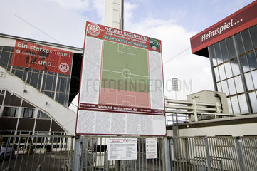 Georg-Melches-Stadion  Fussballstadion des Vereins Rot-Weiss-Essen