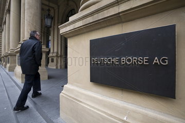 Deutsche Boerse in Frankfurt