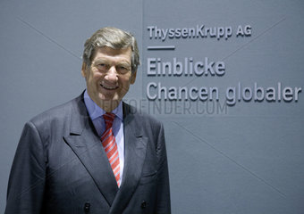 Prof. Ekkehard Schulz  Vorstandsvorsitzender der ThyssenKrupp AG