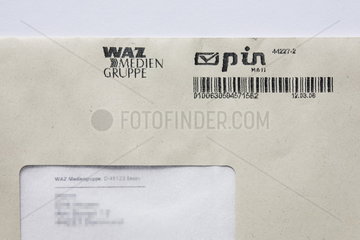 Poststempel bzw. Stempel des privaten Briefzustellers pin