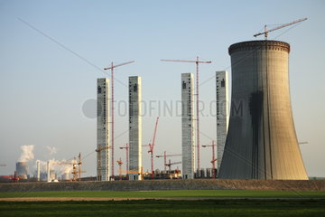 RWE Braunkohlekraftwerk Neurath - Neubau der Bloecke 2 + 3