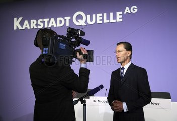 KarstadtQuelle AG - Dr. Thomas Middelhoff  Vorstandsvorsitzender
