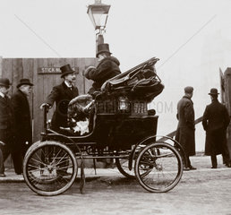 C S Rolls' 'Locomobile' motor car  1901.