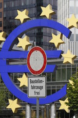 Die Europaeische Zentralbank im Finanzzentrum