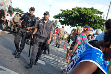 Strassen Karneval Rio de Janeiro