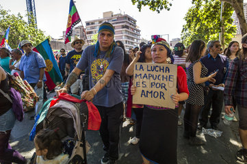 Mapuche Familie