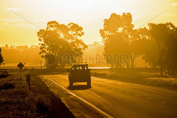 Verkehr im Outback