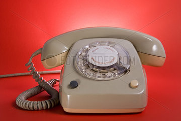 altes Telefon der Deutschen Bundespost