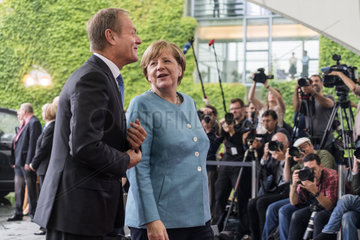 Tusk + Merkel